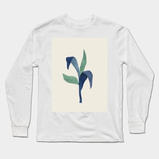 Plant - Blue and Green Long Sleeve T-Shirt